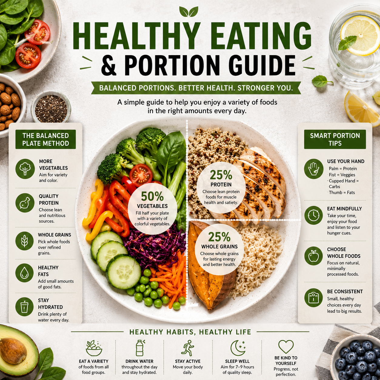 Healthy Eating & Portion Guide